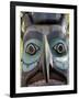 Tlingit Totem, Pioneer Square, Seattle, Washington State, United States of America, North America-De Mann Jean-Pierre-Framed Photographic Print