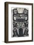 Tlingit Tribal House, Wrangell, Alaska, USA-Gerry Reynolds-Framed Photographic Print