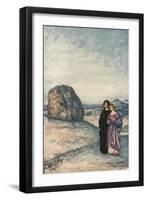 To a Skylark by Percy Bysshe Shelley-Robert Anning Bell-Framed Giclee Print