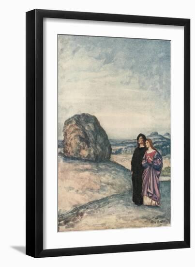 To a Skylark by Percy Bysshe Shelley-Robert Anning Bell-Framed Giclee Print