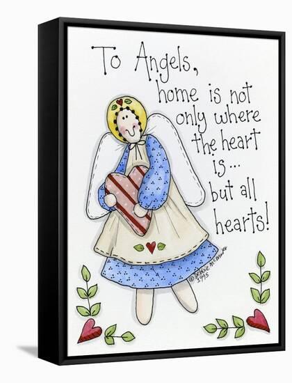 To Angels-Debbie McMaster-Framed Stretched Canvas