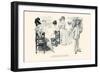 To Bachelors Who Wish To Avoid Competition-Charles Dana Gibson-Framed Art Print