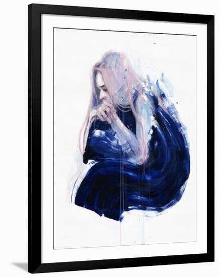 To Be an Island-Agnes Cecile-Framed Art Print