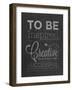 To Be Inspired-null-Framed Art Print