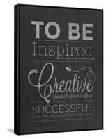 To Be Inspired-null-Framed Stretched Canvas