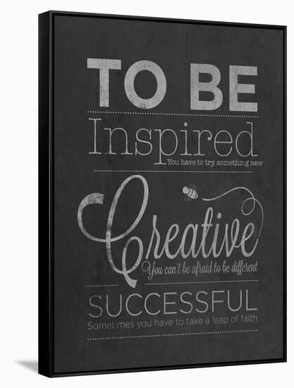 To Be Inspired-null-Framed Stretched Canvas