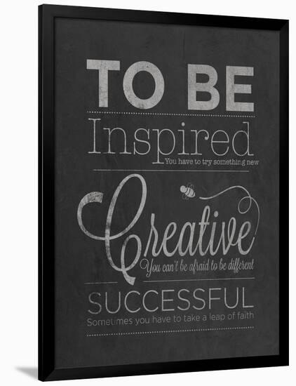 To Be Inspired-null-Framed Art Print