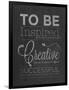 To Be Inspired-null-Framed Art Print