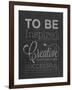 To Be Inspired-null-Framed Art Print