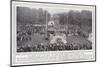 To Be Nailed or Not to Be Nailed? the Gigantic Wooden Hindenburg Statue Unveiled in Berlin-null-Mounted Photographic Print