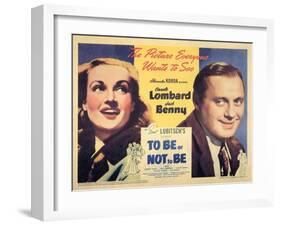 To Be Or Not To Be, 1942-null-Framed Art Print