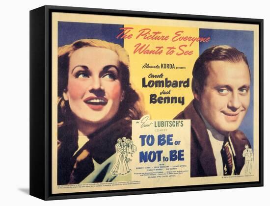 To Be Or Not To Be, 1942-null-Framed Stretched Canvas