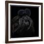 To Be or Not to Be - Chiropotes Chiropotes-Mathilde Guillemot-Framed Giclee Print