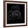 To Be or Not to Be - Chiropotes Chiropotes-Mathilde Guillemot-Framed Giclee Print