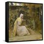 To Be or Not to Be: Who Loves Not Is Not-Norman Prescott Davies-Framed Stretched Canvas