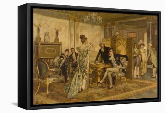 To Be or Not to Be-Henry Gillard Glindoni-Framed Stretched Canvas