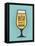 To Beer or Not to Beer-foxysgraphic-Framed Stretched Canvas