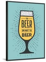 To Beer or Not to Beer-foxysgraphic-Stretched Canvas