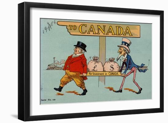 To Canada-null-Framed Giclee Print