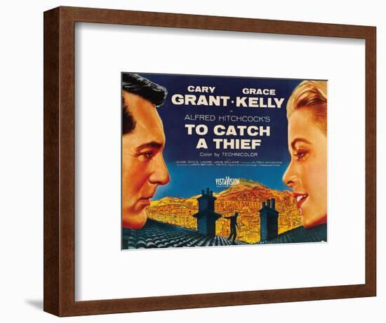 To Catch a Thief, from Left: Cary Grant, Grace Kelly, 1955-null-Framed Art Print