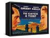 To Catch a Thief, from Left: Cary Grant, Grace Kelly, 1955-null-Framed Stretched Canvas