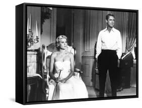 To Catch a Thief, from Left: Grace Kelly, Cary Grant, 1955-null-Framed Stretched Canvas