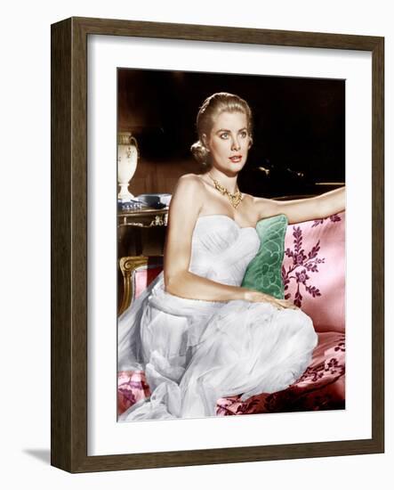 TO CATCH A THIEF, Grace Kelly, 1955-null-Framed Photo