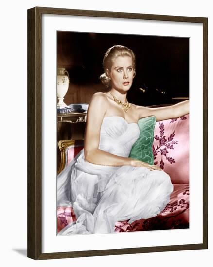 TO CATCH A THIEF, Grace Kelly, 1955-null-Framed Photo