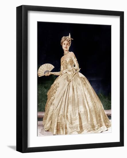 TO CATCH A THIEF, Grace Kelly, 1955-null-Framed Photo