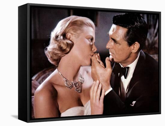 To Catch A Thief, Grace Kelly, Cary Grant, 1955-null-Framed Stretched Canvas