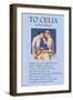 To Celia-Ben Jonson-Framed Art Print