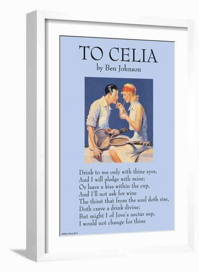 To Celia-Ben Jonson-Framed Art Print