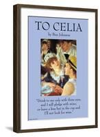 To Celia-Ben Johnson-Framed Art Print