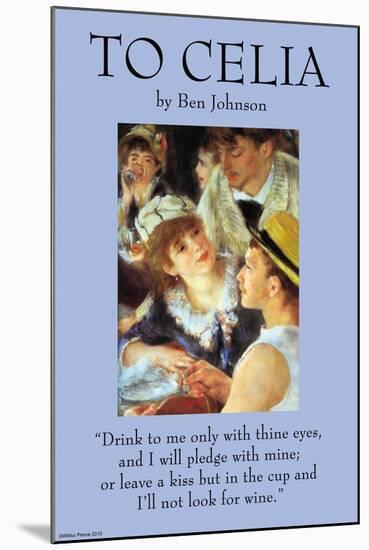 To Celia-Ben Johnson-Mounted Art Print