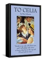 To Celia-Ben Johnson-Framed Stretched Canvas