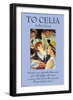To Celia-Ben Johnson-Framed Art Print