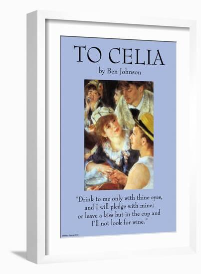 To Celia-Ben Johnson-Framed Art Print