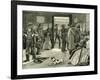 To Chicago Via Niagara: a Wayside Railway Depot 1891, USA-null-Framed Giclee Print