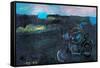 To Crazy at My Will by Motorbike-Zhang Yong Xu-Framed Stretched Canvas