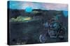 To Crazy at My Will by Motorbike-Zhang Yong Xu-Stretched Canvas