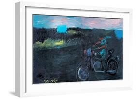 To Crazy at My Will by Motorbike-Zhang Yong Xu-Framed Giclee Print