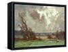 To Cross the Wolds and Meet the Sky-William Charles Rushton-Framed Stretched Canvas