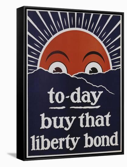 To-Day Buy That Liberty Bond Poster-null-Framed Stretched Canvas