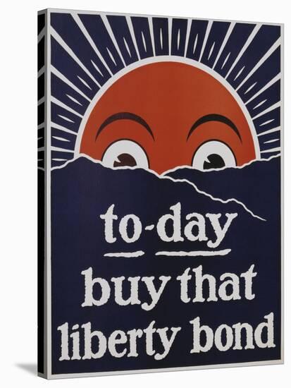 To-Day Buy That Liberty Bond Poster-null-Stretched Canvas