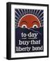 To-Day Buy That Liberty Bond Poster-null-Framed Giclee Print