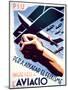 To Defeat Fascism Join the Air Force', Republican Poster, 1937-null-Mounted Giclee Print