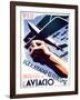 To Defeat Fascism Join the Air Force', Republican Poster, 1937-null-Framed Giclee Print