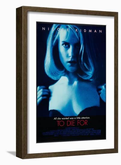 TO DIE FOR, Nicole Kidman, 1995, (c) Columbia/courtesy Everett Collection-null-Framed Art Print