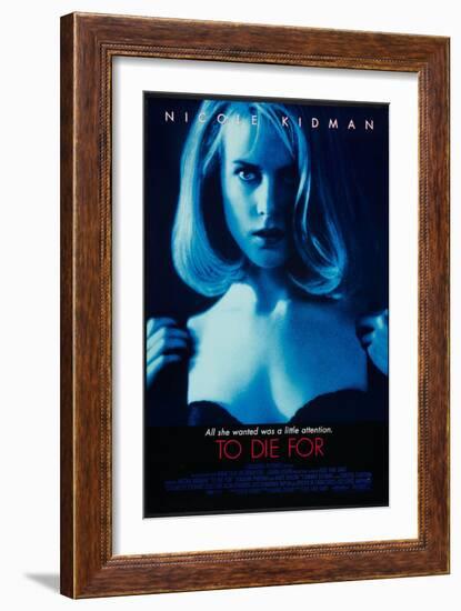 TO DIE FOR, Nicole Kidman, 1995, (c) Columbia/courtesy Everett Collection-null-Framed Art Print