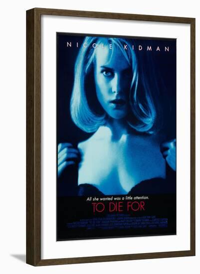 TO DIE FOR, Nicole Kidman, 1995, (c) Columbia/courtesy Everett Collection-null-Framed Art Print